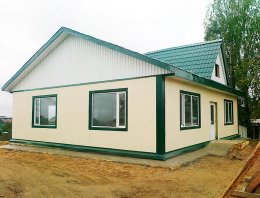 Магазин Продукты из сэндвич-панелей, построенная компанией Альянс - Магазин Продукты, п.Айкино , республика Коми