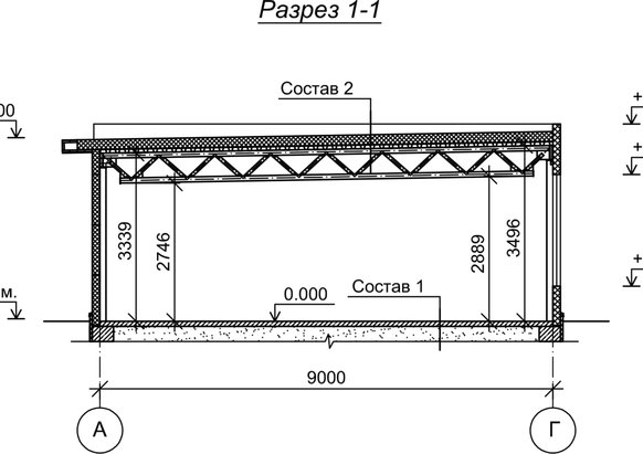 3D визуализация Проект павильона из сэндвич-панелей - фото 11