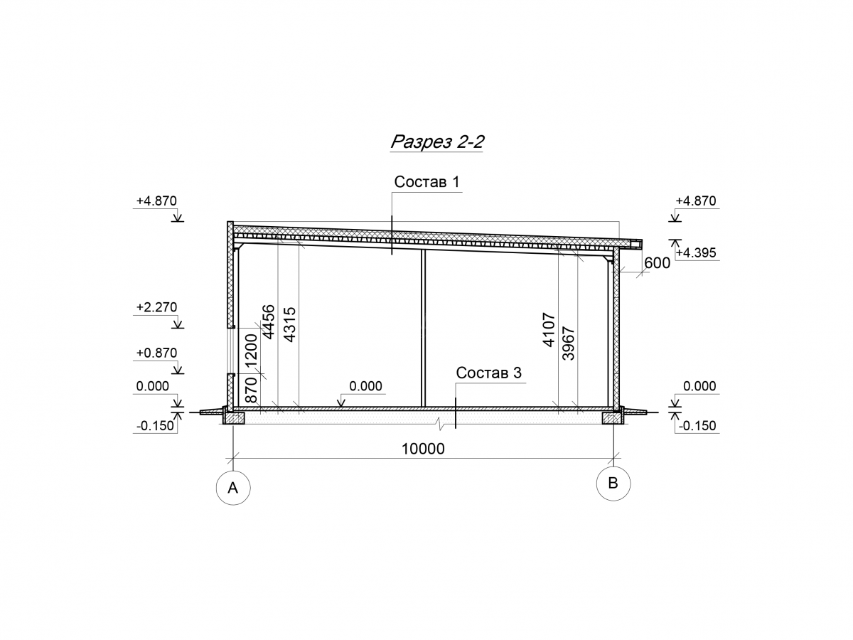 Планировка Магазин из сэндвич-панелей -  фото 7